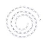 Ezüst nyaklánc férfiaknak, 60 cm