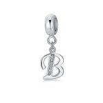 Silberanhänger, Buchstabe B