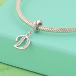 Silberanhänger, Buchstabe D