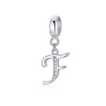 Silberanhänger, Buchstabe F