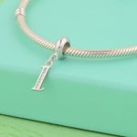 Silberanhänger, Buchstabe I