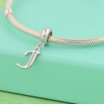 Silberanhänger, Buchstabe J