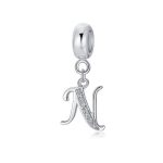 Silberanhänger, Buchstabe N