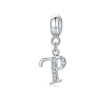 Silberanhänger, Buchstabe P