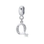 Silberanhänger, Buchstabe Q