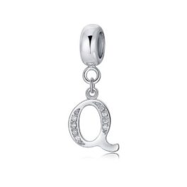 Silberanhänger, Buchstabe Q
