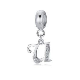 Silberanhänger, Buchstabe U