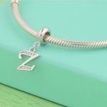 Silberanhänger, Buchstabe Z