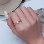 Ezüst gyűrű fonott mintával