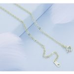 Silberne Halskette, Sonne und Mond