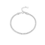  Silberarmband, doppelt