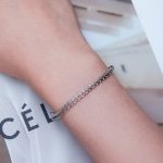  Silberarmband, doppelt