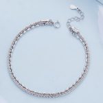  Silberarmband, doppelt