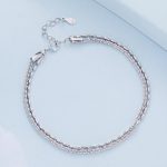  Silberarmband, doppelt