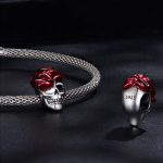 Silberanhänger, Totenkopf