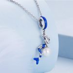 Silberanhänger, Meerjungfrau