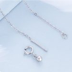 Silberne Halskette mit Engelsflügel-Anhänger