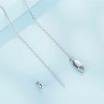 Ezüst nyaklánc Fatima keze medállal