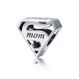 Ezüst charm, mom