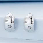 Silberohrringe, Mond