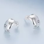 Silberohrringe, Mond