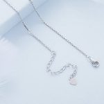 Silberne Halskette mit Ankeranhänger