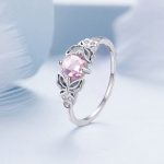 Silberring, Schmetterling, Größe 6