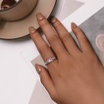 Silberring, Schmetterling, Größe 7