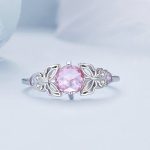 Silberring, Schmetterling, Größe 7