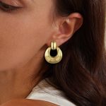 Silberohrringe mit Kupferbeschichtung