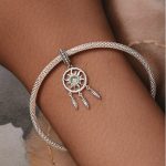 Silberanhänger, Traumfänger