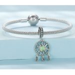 Silberanhänger, Traumfänger