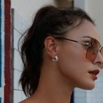 Silberohrringe, dreifach