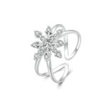 Silberring, Schneeflocke