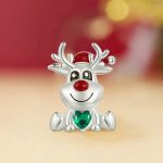Silberanhänger, Weihnachtshirsch