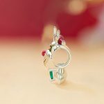 Silberanhänger, Weihnachtshirsch