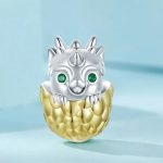 Silberanhänger, Babydrache