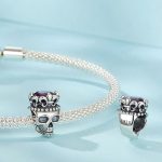 Silberanhänger, Totenkopf