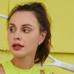 Silberohrringe mit Blumen