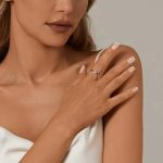 Silberring, herzförmig, Größe 8