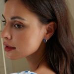 Silberohrringe mit Lapislazuli