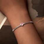 Silberarmband mit Herz