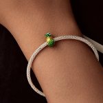 Ezüst charm, ananász