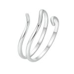 Ezüst gyűrű, állítható