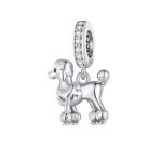 Ezüst charm, uszkár