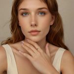 Ezüst gyűrű, hullám, 6