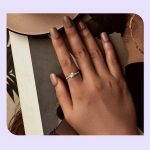 Ezüst gyűrű opállal, 8