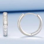 Ezüst karikafülbevaló