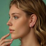 Ezüst karikafülbevaló