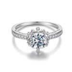 Ezüst gyűrű virággal, 7